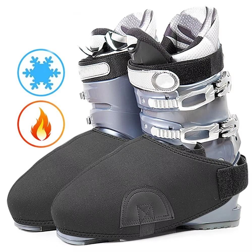 Winter Glove Insulated - 防寒・滑り止めスキー用ブーツカバー、雪に強いネオプレン素材、スキー靴用防寒グローブ、防風・断熱、ウィンタースポーツ用