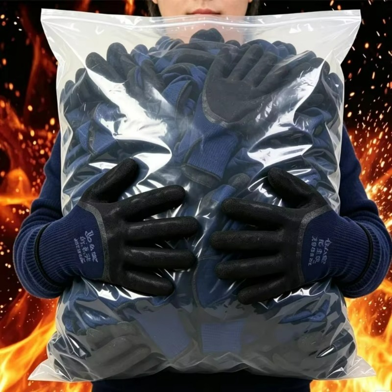 10-1ペア 新しい冬用防水・防寒メカニカルグローブ。寒冷地 - Nitrile Mechanic Glove のレビューと価格