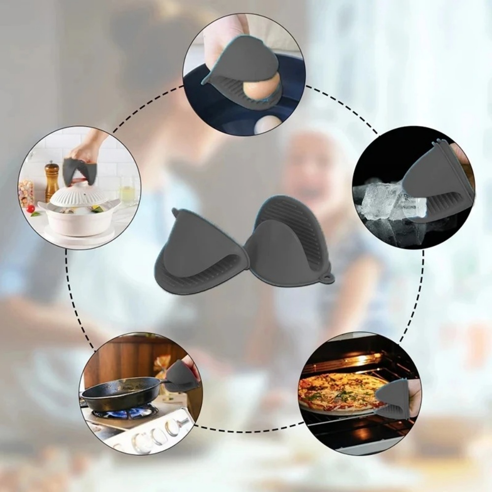 シリコン耐熱グローブ 2 個シリコン耐熱ピンチミット火傷防止 - Oven Mitt Silicone のレビューと価格