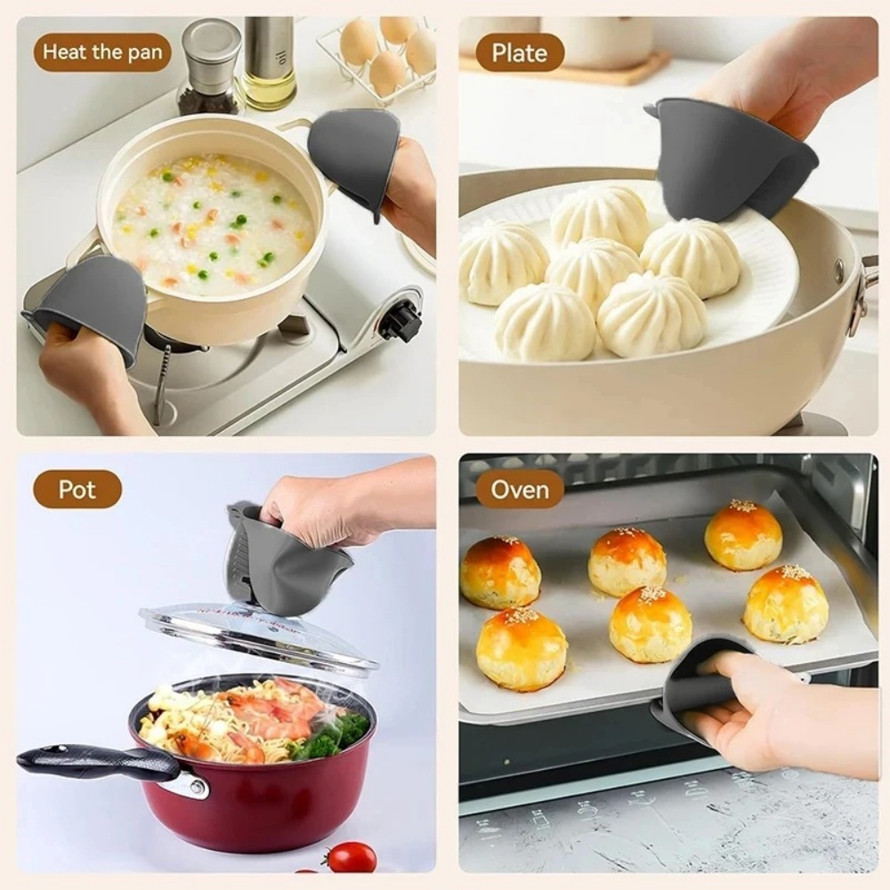 シリコン耐熱グローブ 2 個シリコン耐熱ピンチミット火傷防止 - Oven Mitt Silicone のレビューと価格