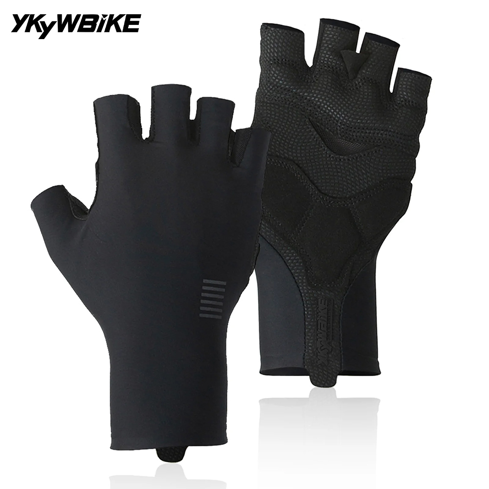 Ykywbike-男性用の通気性のある耐衝撃性サイクリンググ - Cycling Glove Padded のレビューと価格