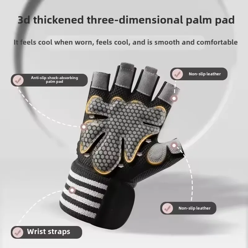 ウェイトリフティンググローブ 手首サポート 滑り止め 通気性 - Workout Glove Gym のレビューと価格