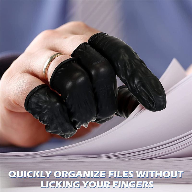 1600個入り使い捨てラテックス指サック 保護用指先グローブ - Latex Disposable Glove のレビューと価格
