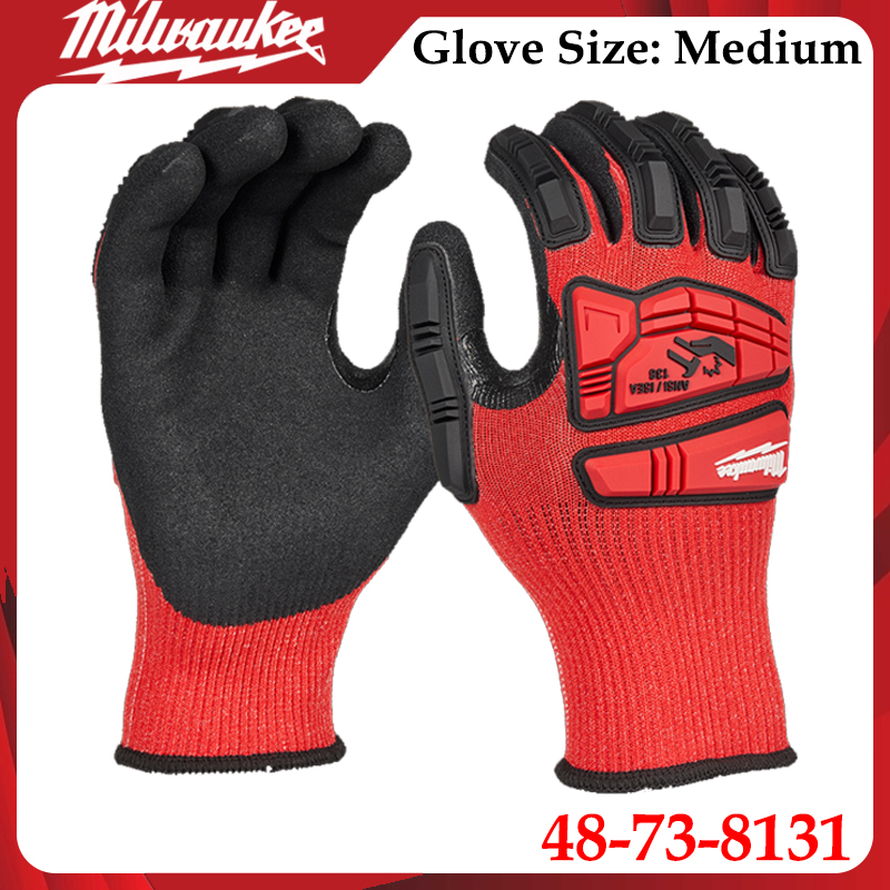 ミルウォーキー 48-73-8131 中程度の衝撃に耐える作 - Work Glove Impact のレビューと価格